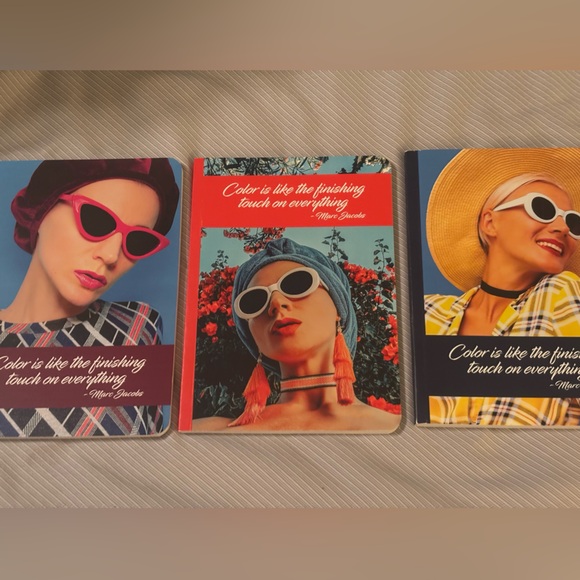 Marc Jacobs Other - Set of 3 Marc Jacob’s notebooks